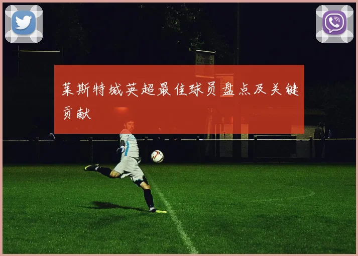 莱斯特城英超最佳球员盘点及关键贡献