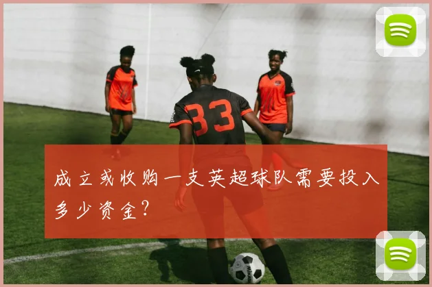 成立或收购一支英超球队需要投入多少资金？